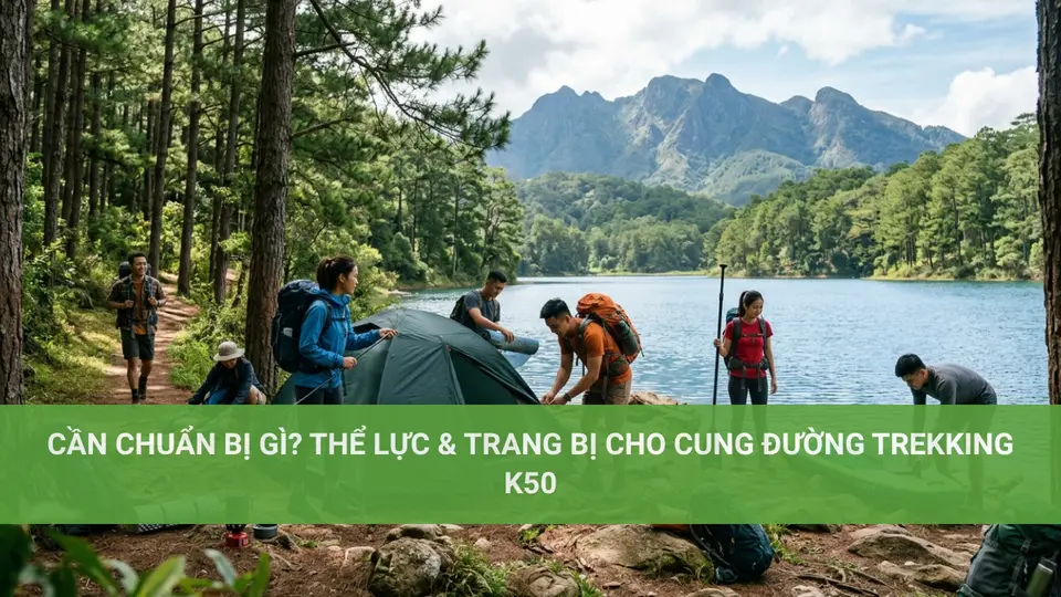 Cần Chuẩn Bị Gì? Thể Lực & Trang Bị Cho Cung Đường Trekking K50