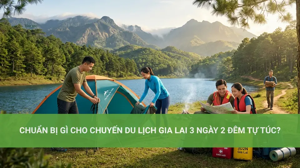 Chuẩn bị gì cho chuyến du lịch Gia Lai 3 ngày 2 đêm tự túc?