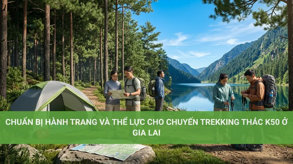 Chuẩn Bị Hành Trang Và Thể Lực Cho Chuyến Trekking Thác K50 ở Gia Lai