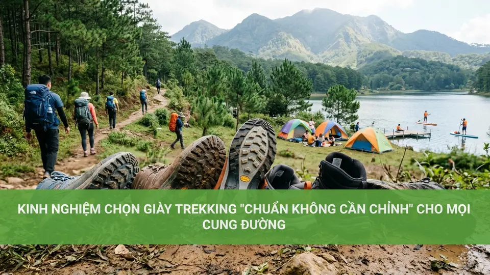 Kinh Nghiệm Chọn Giày Trekking Dành Cho Bạn Kinh Nghiệm Chọn Giày Trekking “Chuẩn Không Cần Chỉnh” Cho Mọi Cung Đường