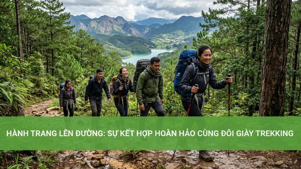 Kinh Nghiệm Chọn Giày Trekking Dành Cho Bạn Hành Trang Lên Đường: Sự Kết Hợp Hoàn Hảo Cùng Đôi Giày Trekking