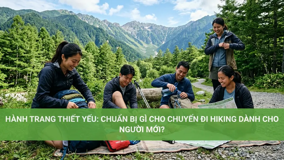 Hiking là gì? Khám Phá Ý Nghĩa Và Sự Khác Nhau Với Trekking Hành trang thiết yếu: Chuẩn bị gì cho chuyến đi hiking dành cho người mới?