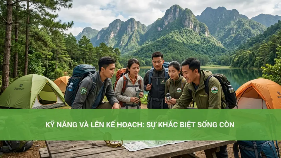 Trekking và Hiking khác nhau thế nào? Kỹ năng và Lên kế hoạch: Sự khác biệt sống còn