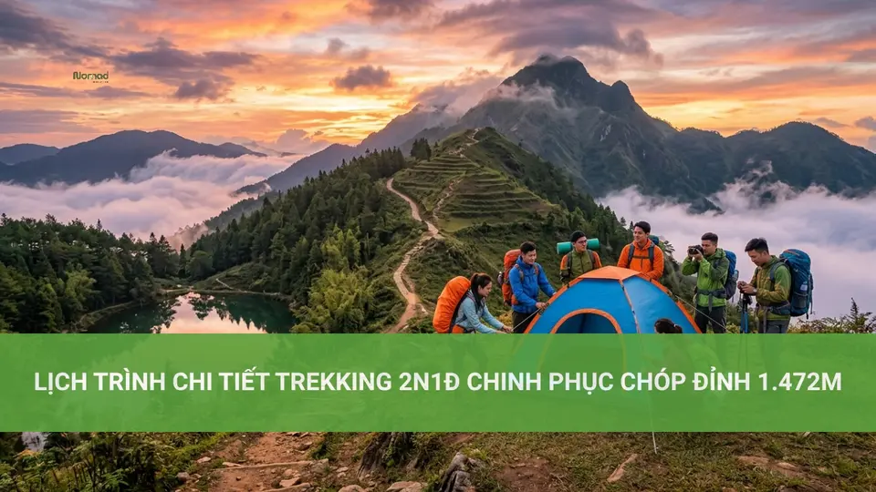 Đỉnh Chư Nâm Cao Bao Nhiêu? Tìm Hiểu Độ Cao Lịch Trình Chi Tiết Trekking 2N1Đ Chinh Phục Chóp Đỉnh 1.472m
