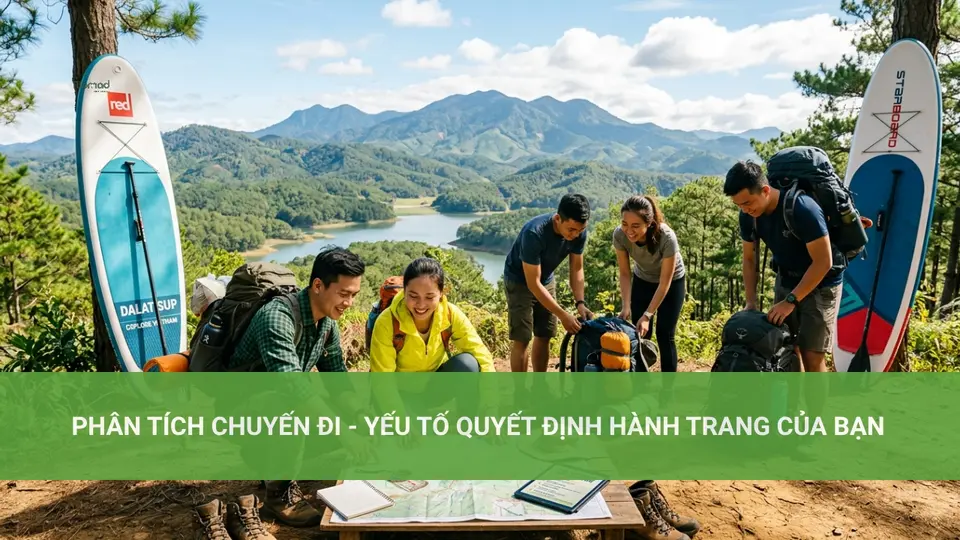 Phân Tích Chuyến Đi – Yếu Tố Quyết Định Hành Trang Của Bạn