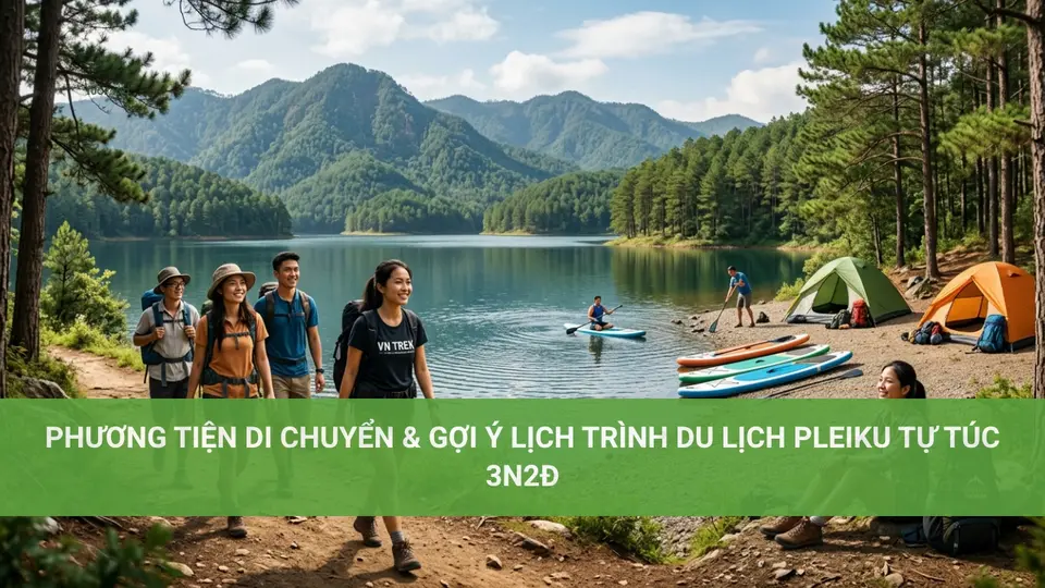 Kinh nghiệm đi du lịch Pleiku: Từng khoảnh khắc đáng nhớ Phương Tiện Di Chuyển & Gợi Ý Lịch Trình Du Lịch Pleiku Tự Túc 3N2Đ