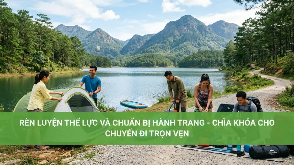 Rèn luyện thể lực và chuẩn bị hành trang – Chìa khóa cho chuyến đi trọn vẹn