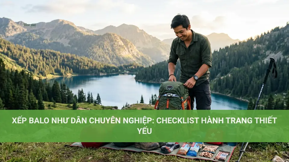 Trekking là gì? Tìm hiểu ý nghĩa và phân biệt Xếp Balo Như Dân Chuyên Nghiệp: Checklist Hành Trang Thiết Yếu