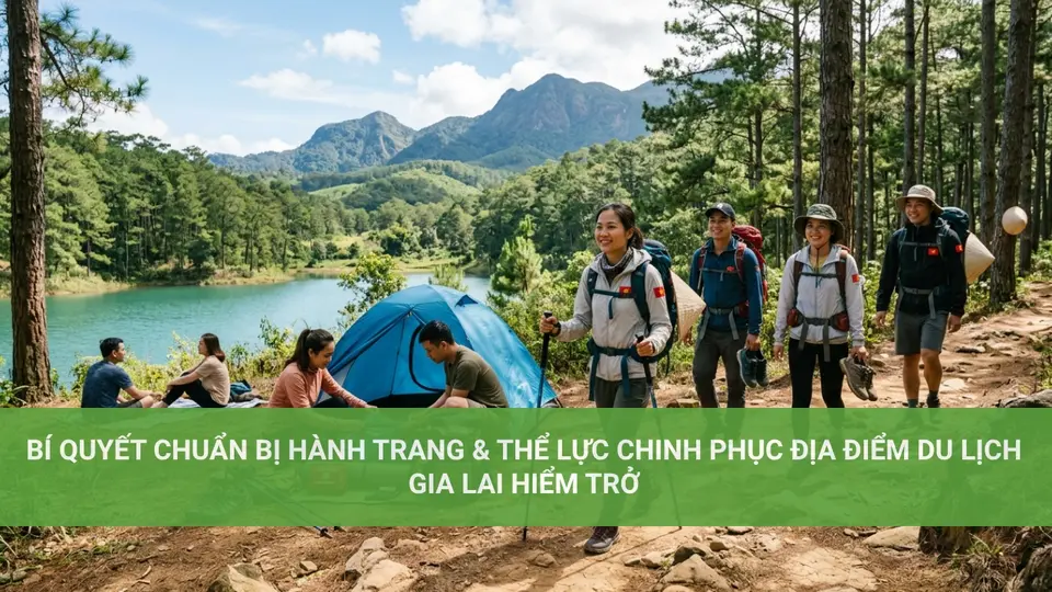 Bí Quyết Chuẩn Bị Hành Trang & Thể Lực Chinh Phục Địa Điểm Du Lịch Gia Lai Hiểm Trở