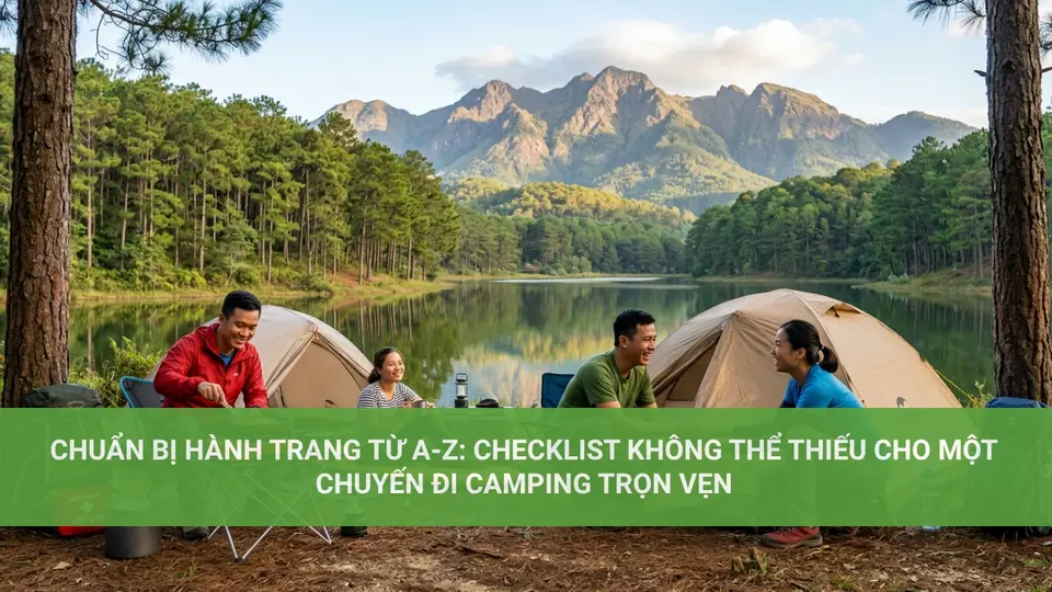 Camping là gì? Khám phá nghĩa và lợi ích Chuẩn Bị Hành Trang Từ A-Z: Checklist Không Thể Thiếu Cho Một Chuyến Đi Camping Trọn Vẹn