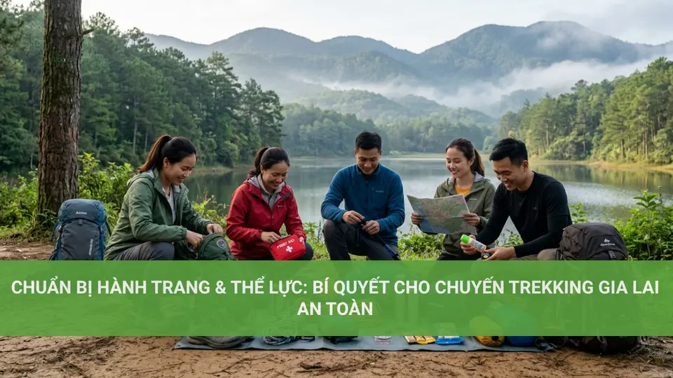Chuẩn Bị Hành Trang & Thể Lực: Bí Quyết Cho Chuyến Trekking Gia Lai An Toàn