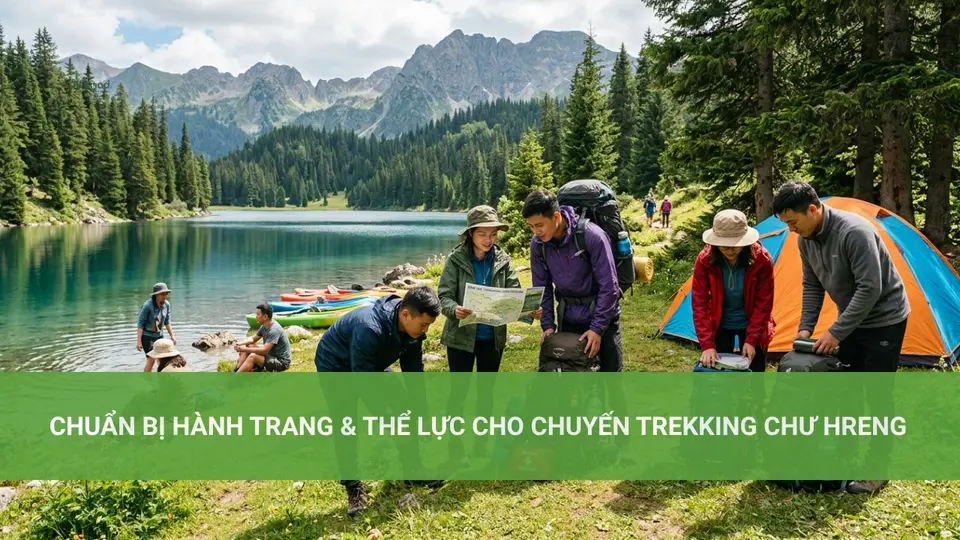 Discover the Best Trekking in Chư Hreng Chuẩn Bị Hành Trang & Thể Lực Cho Chuyến Trekking Chư Hreng