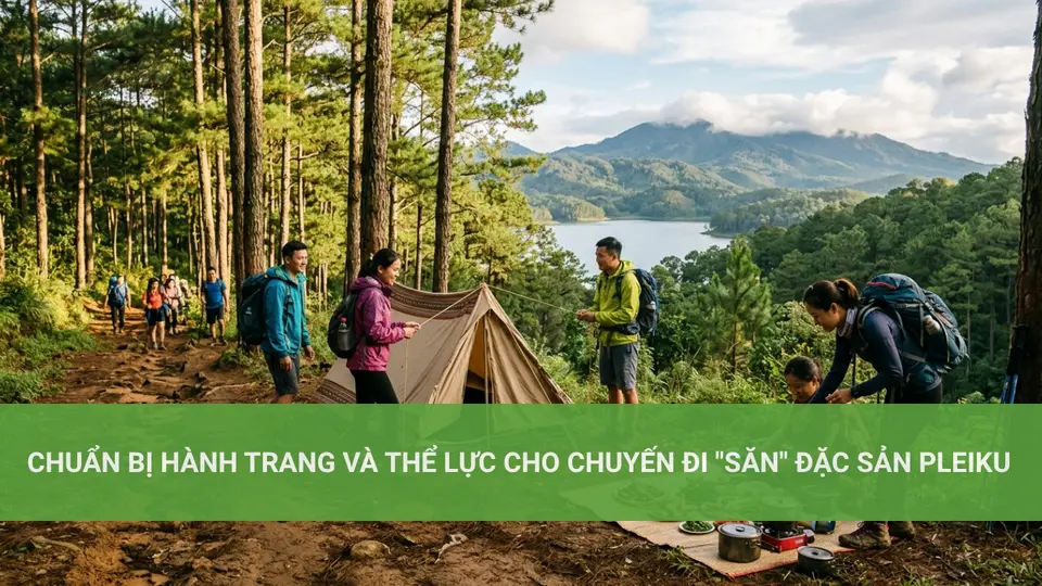 Chuẩn Bị Hành Trang Và Thể Lực Cho Chuyến Đi “Săn” Đặc Sản Pleiku