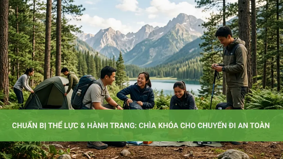 Chuẩn Bị Thể Lực & Hành Trang: Chìa Khóa Cho Chuyến Đi An Toàn