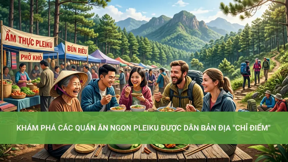 Khám Phá Các Quán Ăn Ngon Pleiku Được Dân Bản Địa “Chỉ Điểm”