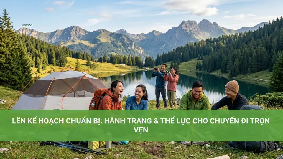 Lên Kế Hoạch Chuẩn Bị: Hành Trang & Thể Lực Cho Chuyến Đi Trọn Vẹn