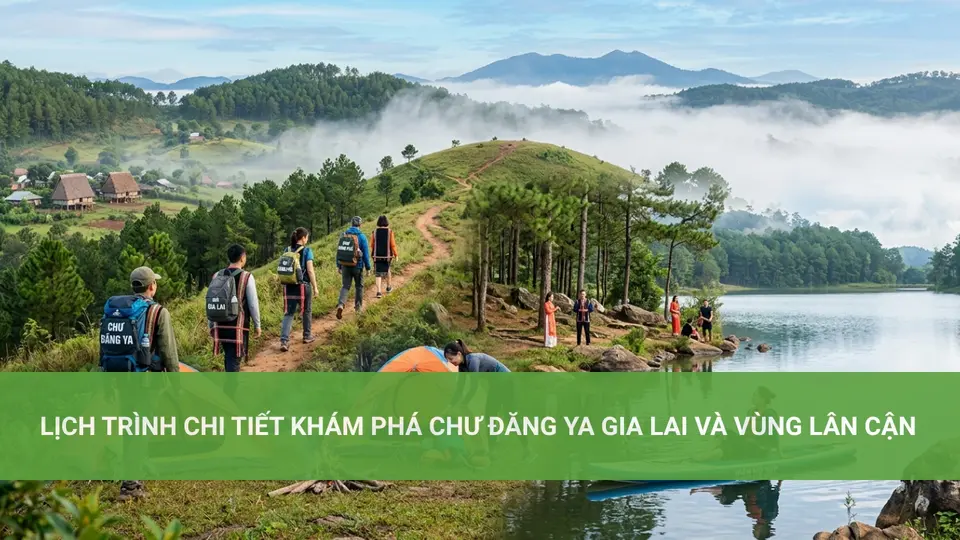Lịch Trình Chi Tiết Khám Phá Chư Đăng Ya Gia Lai Và Vùng Lân Cận