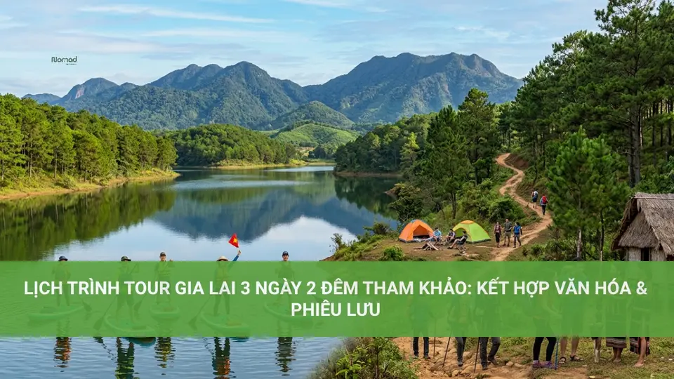 Lịch Trình Tour Gia Lai 3 Ngày 2 Đêm Tham Khảo: Kết Hợp Văn Hóa & Phiêu Lưu