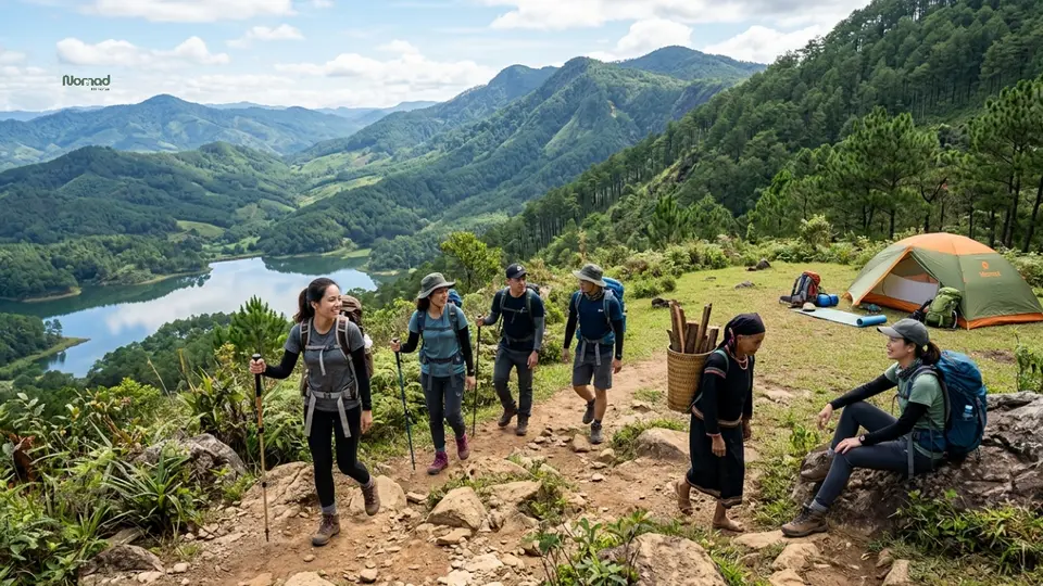 Khám phá tour leo núi Chư Nâm tại Gia Lai, một trải nghiệm trekking tuyệt vời